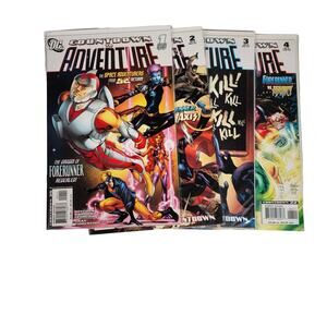 DC Countdown to Adventure #1-4 Comic Bundle VF/NM 9.0 Batman Starfire